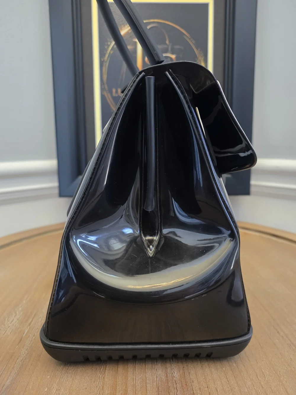 Delvaux Brillant MM The Champion Limited Edition Black White Bag